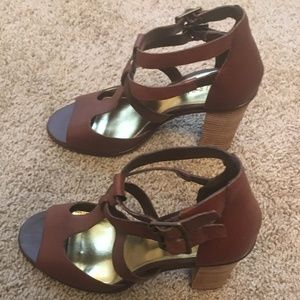 Lauren by Ralph Lauren Block Heel Sandals